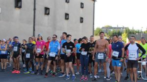 Course en relais de coureurs