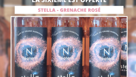 Ce mois-ci, venez tester une explosion de fruits gourmands grâce à notre subtil assemblage de Syrah --Grenache
