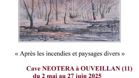affiche de l’exposition de Marie Claude Canet